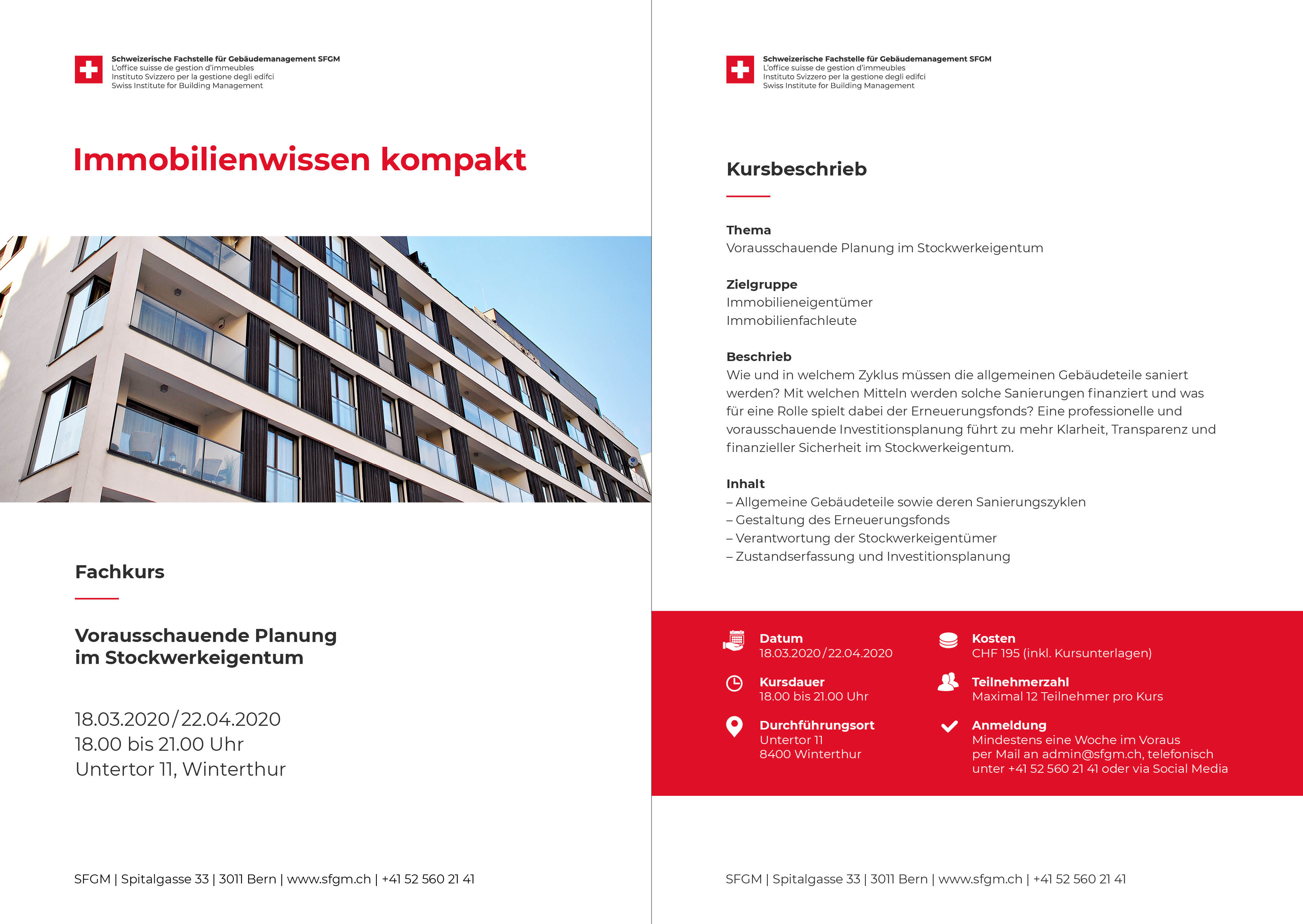 Immobilienwissen Kompakt - Planung im Stockwerkeigentum